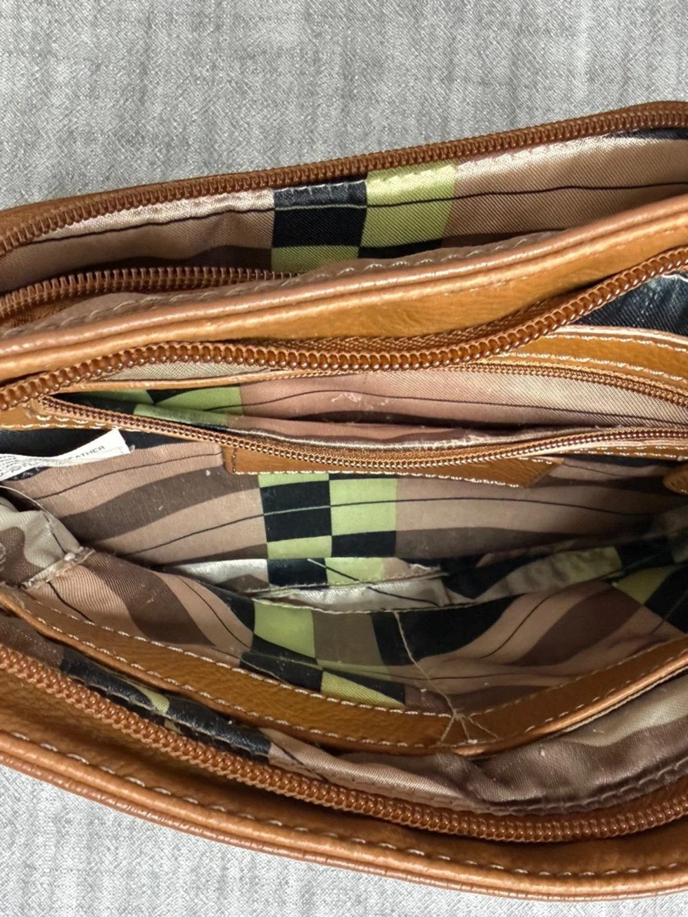 3 Leather Handbag Bundle Margot Green Tignanello Brown The SAK backpack